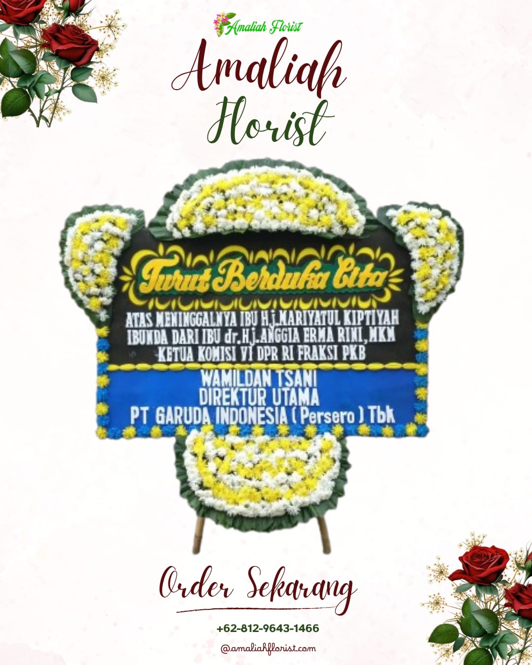 Papan Bunga Duka Jembrana